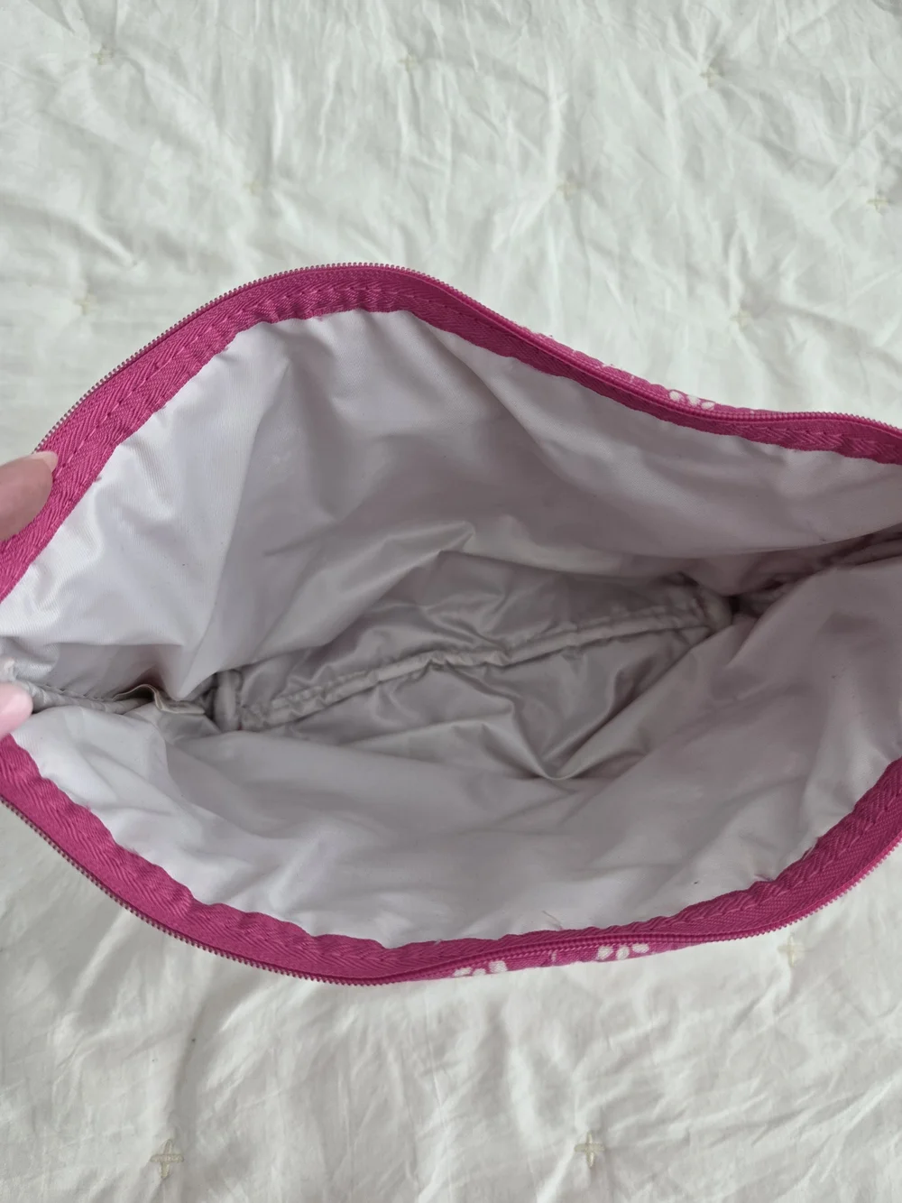 Pink Quilted KOALA Accessory/Makeup Pouch